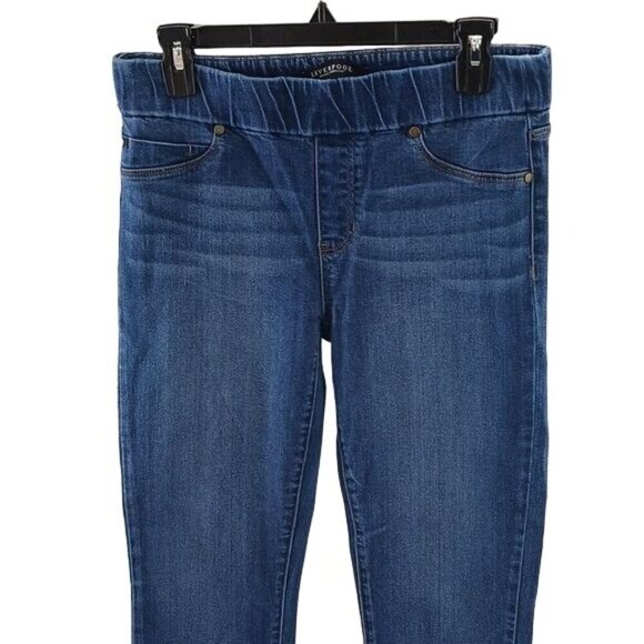 Liverpool Blue Women Jeggings - Picture 2 of 8